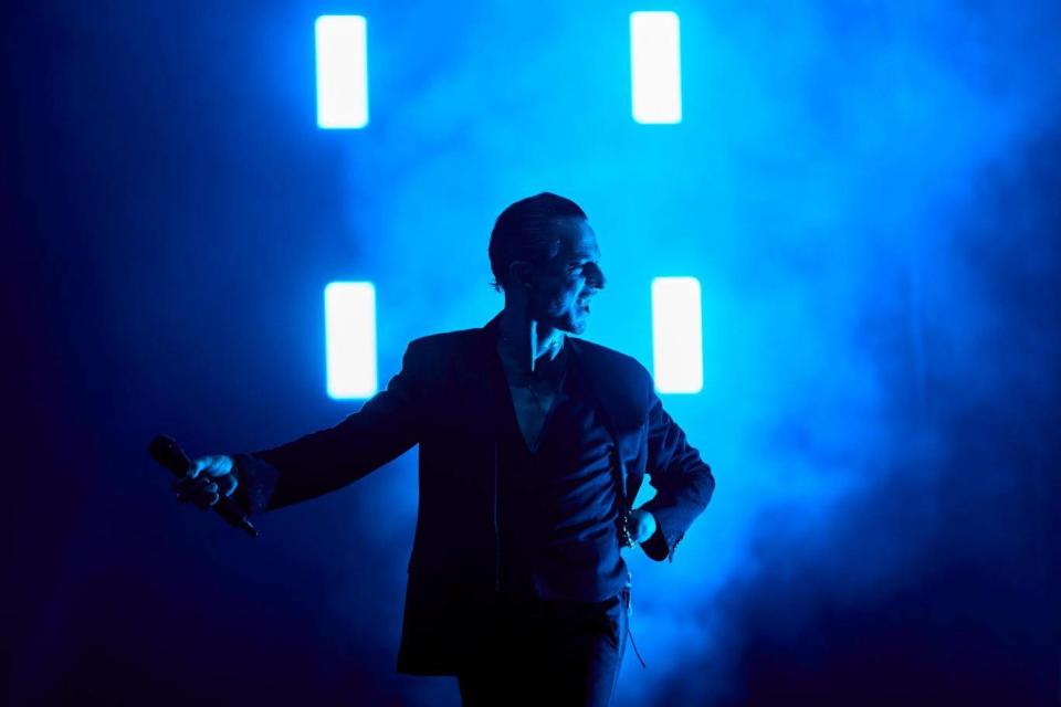 Dave Gahan of Depeche Mode at Mad Cool festival 2018 (Andres Iglesias)