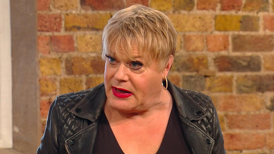 Eddie Izzard appeared as a celebrity guest on Saturday Kitchen. (BBC)