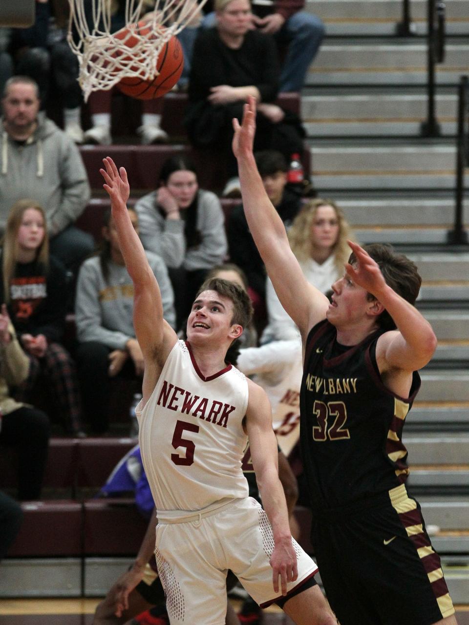 Grant Burkholder and Newark play Olentangy Orange in a regional semifinal Wednesday at Ohio Dominican.
