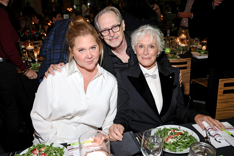 Amy Schumer, Steve Buscemi, and Glenn Close