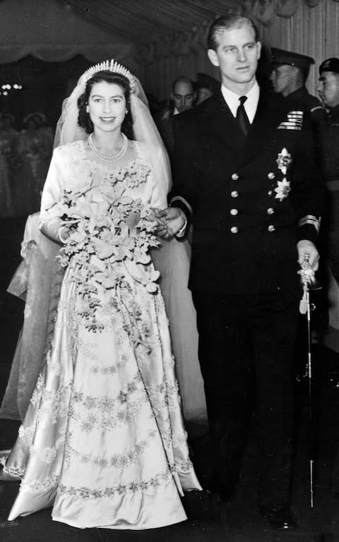 Queen Duke of Edinburgh Prince Philip wedding anniversary 70th - Credit: ITV Pictures
