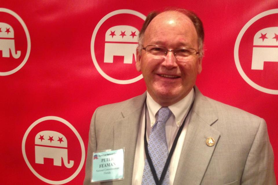 Florida Republican National Committeeman Peter Feaman of Boynton Beach.