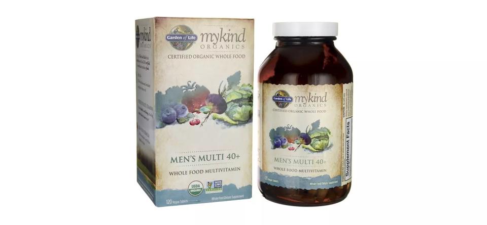 Myknd Organics Men's Multi 40+, best multivitamins for men