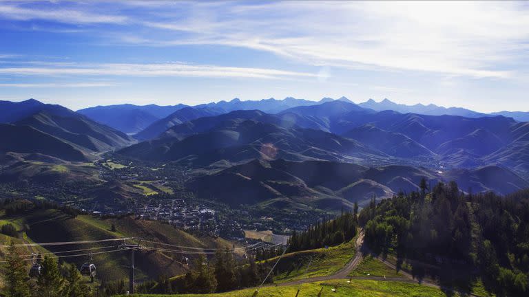 Sun Valley un pueblo turístico invernal en Idaho