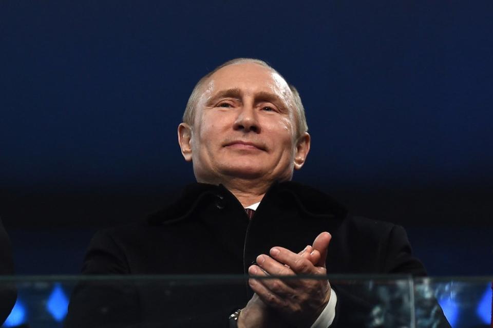 <div class="inline-image__caption"><p>Vladimir Putin at the Sochi 2014 Winter Olympics just before Russia invaded Crimea.</p></div> <div class="inline-image__credit">Pascal Le Segretain/Getty</div>