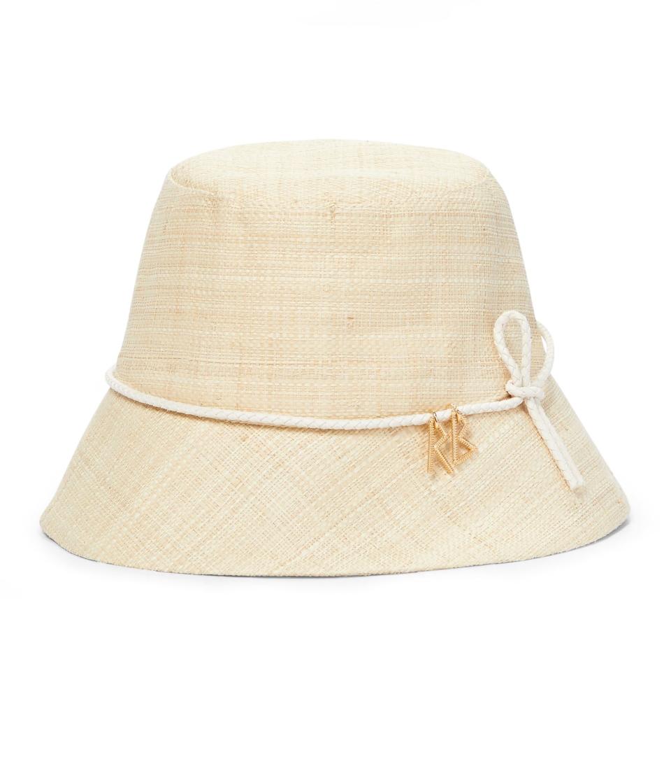 Straw Bucket Hat