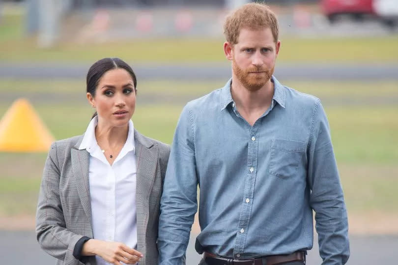 Prince Harry and Meghan Markle's charity declared 'delinquent' on key registration fees -Credit:Getty Images