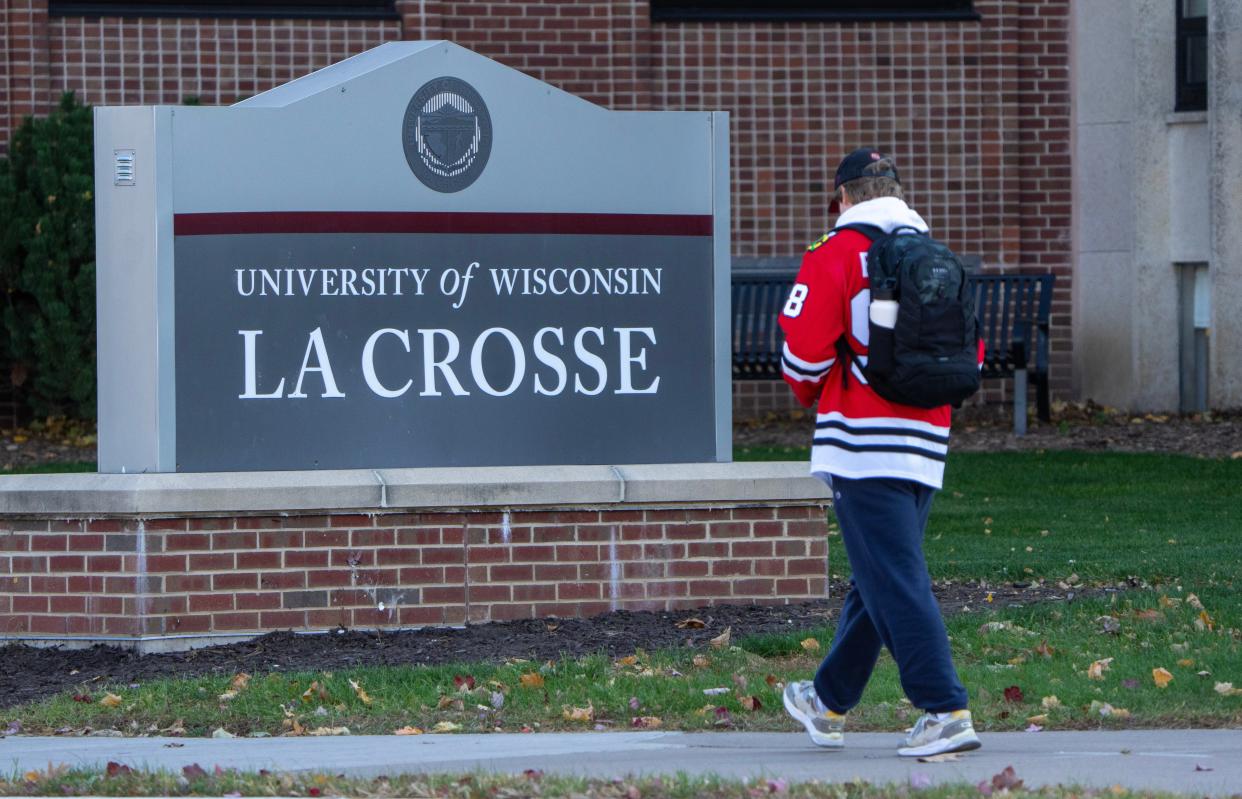 The University of Wisconsin-La Crosse has announced three finalists in its search to replace former chancellor Joe Gow.