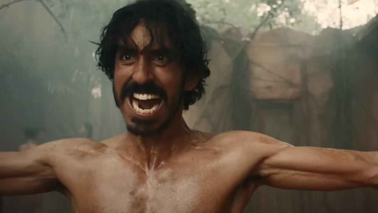  Dev Patel in Monkey Man. 