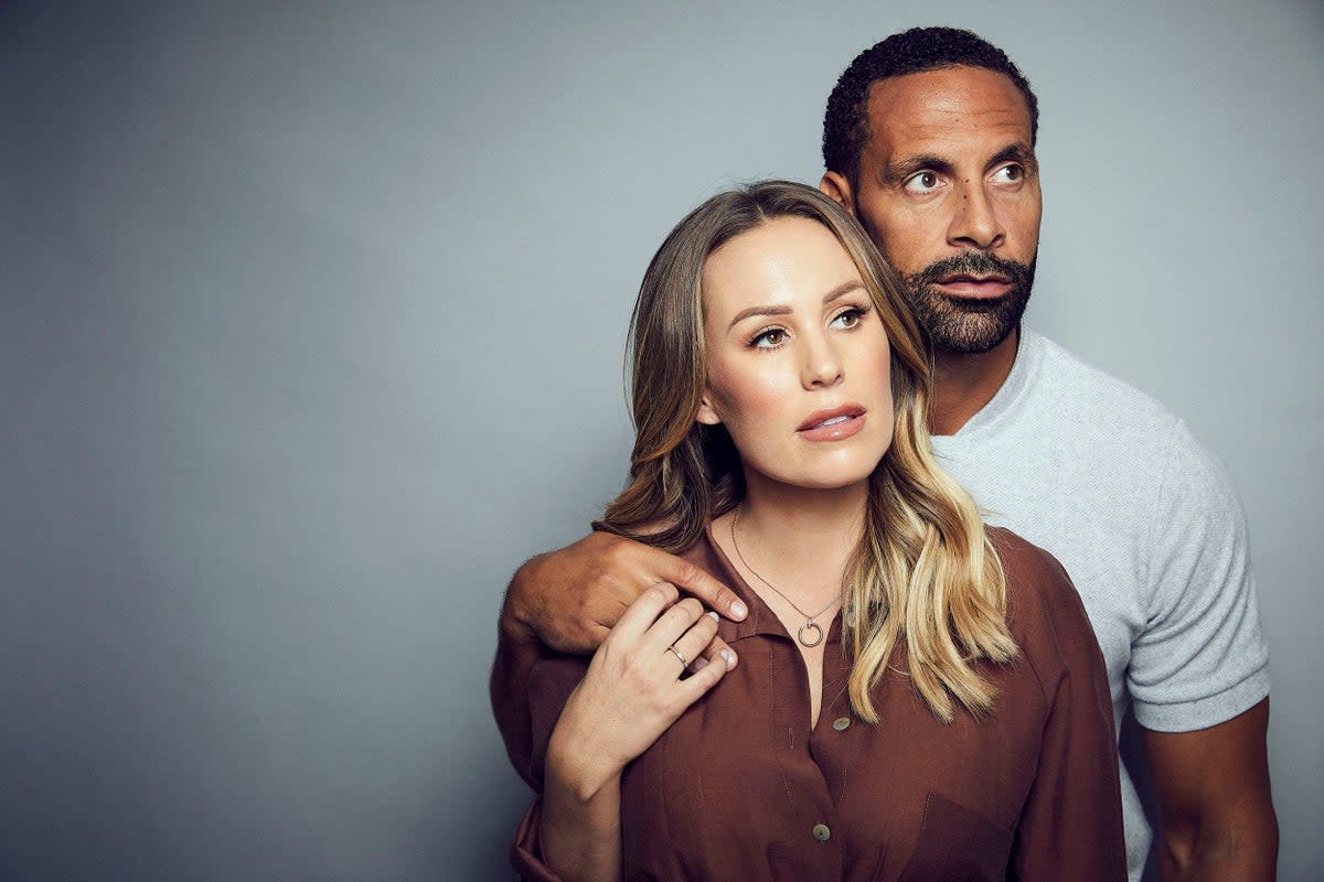 Kate and Rio Ferdinand  (PA)