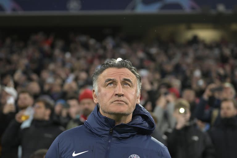 Galtier vive un momento muy delicado al frente de PSG