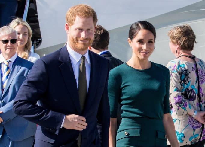 Prince Harry and Meghan Markle. 