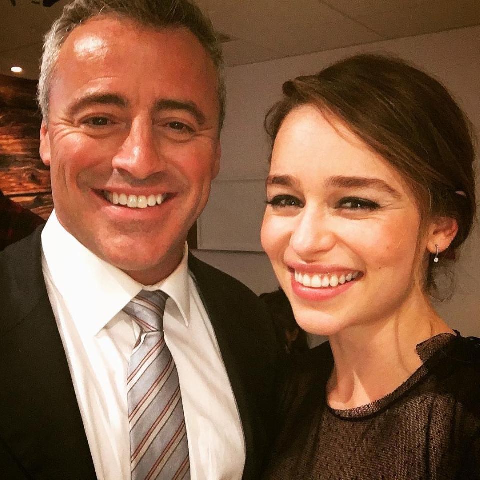 Matt LeBlanc and Emilia Clarke