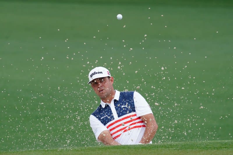 Gary Woodland said he will undergo brain surgery in September. File Photo by Kevin Dietsch/UPI