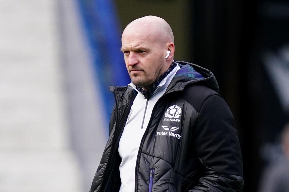 Gregor Townsend may reflect on a missed opportunity for Scotland (PA Wire)