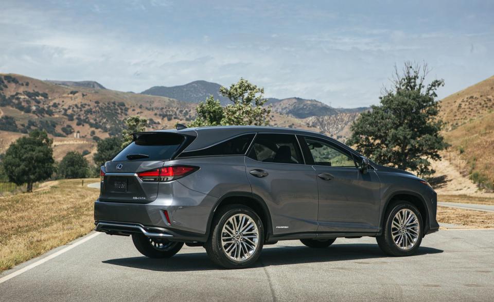 <p>Not all versions of <a href="https://www.caranddriver.com/lexus/rx" rel="nofollow noopener" target="_blank" data-ylk="slk:the Lexus RX;elm:context_link;itc:0;sec:content-canvas" class="link ">the Lexus RX</a> are seeing improved availability, but some are. The standard RX350 is more scarce than it was last year. But other versions—the RX450h hybrid and the three-row, long-wheelbase models, the RX350L and RX450hL—should be easier to find. </p>