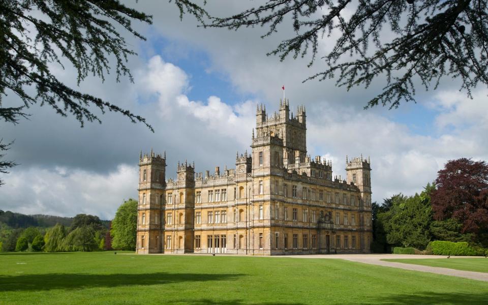 The Downton Abbey concert will take place at Highclere Castle, where the show was filmed - Geoff Pugh