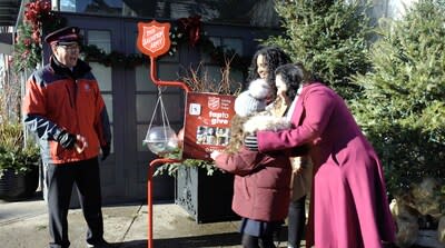 Christmas Kettles at The Salvation Army