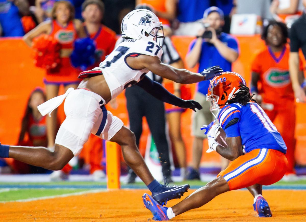 Florida unmoved in USA TODAY Sports college football re-rank after Week 2