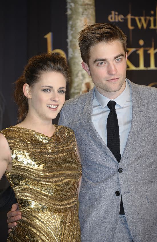 Kristen Stewart y Robert Pattinson en noviembre de 2012