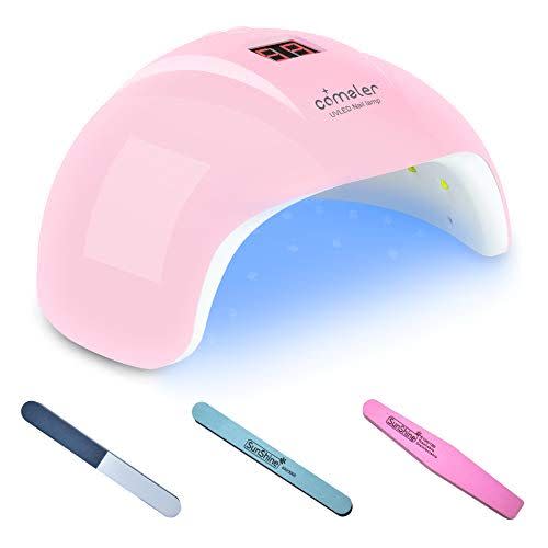 7) Comzler UV LED Nail Lamp