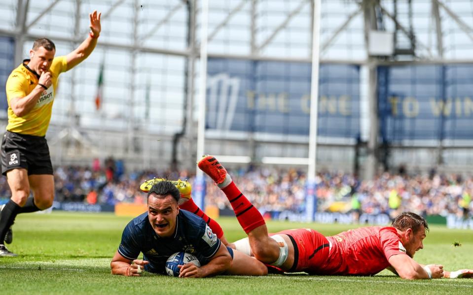 James Lowe scores a try - GETTY IMAGES