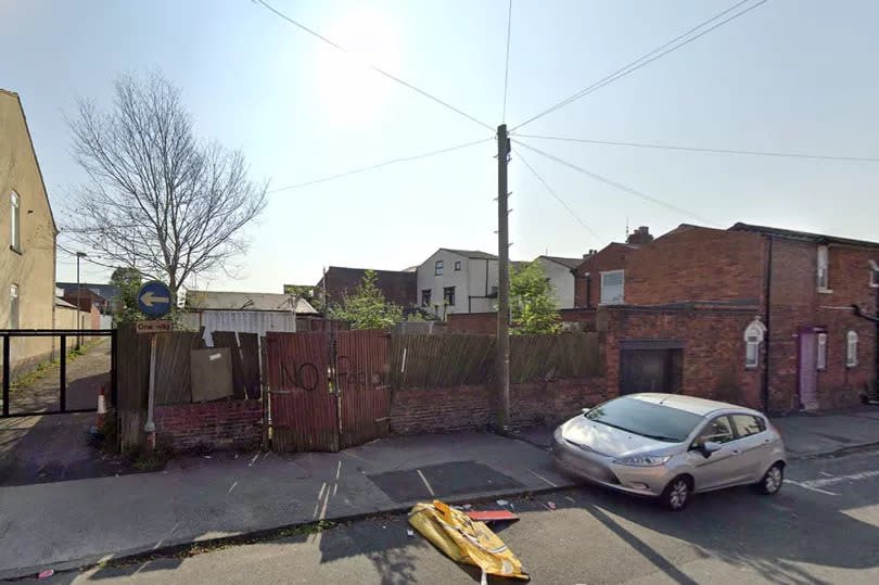 Thynne Street, West Bromwich. A plan to build four flats on the land off the town's High Street has been approved by Sandwell Council