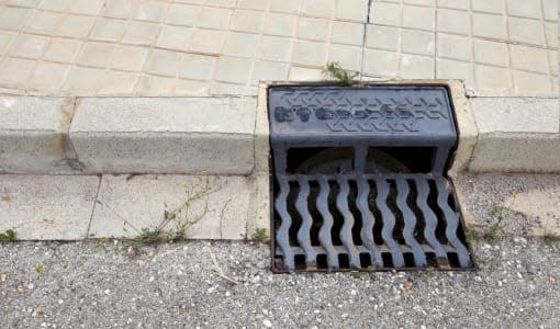 Storm water drain, Valencia region, Spain