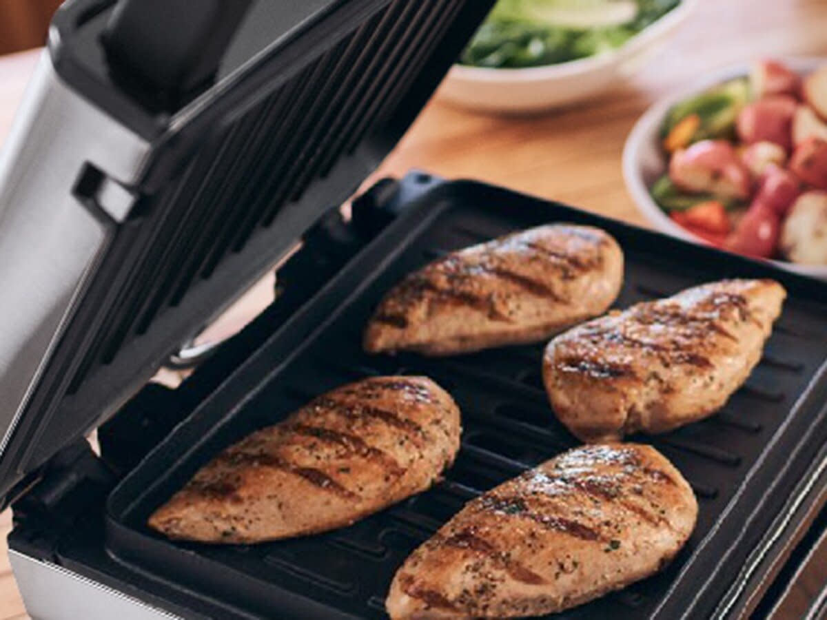 George Foreman Contact Smokeless - Ready Grill, Family Size