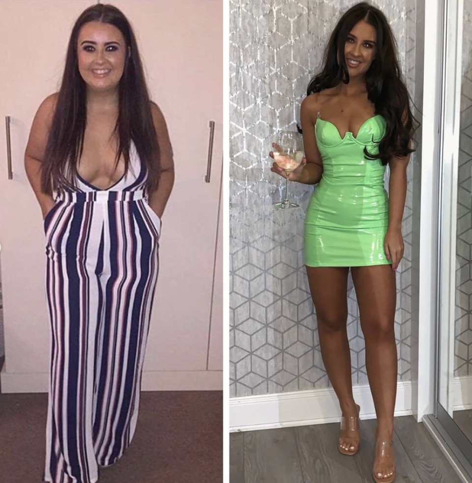 weight loss transformation emma young before after