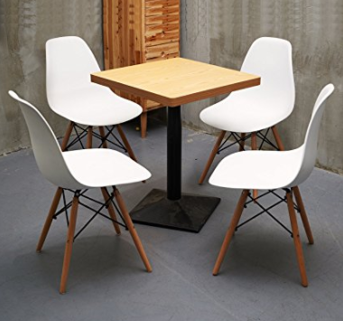 Image of Eames Eiffel dining chairs