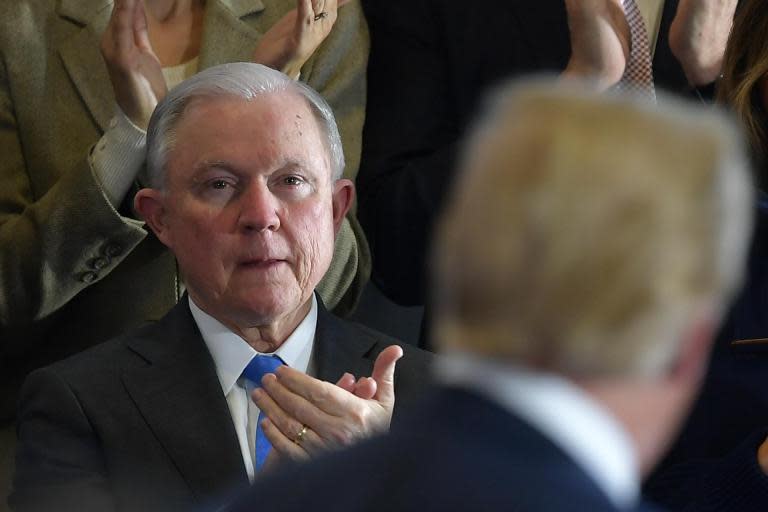 Donald Trump says 'a lot of people' have asked him to fire Jeff Sessions: 'I don't have an attorney general'