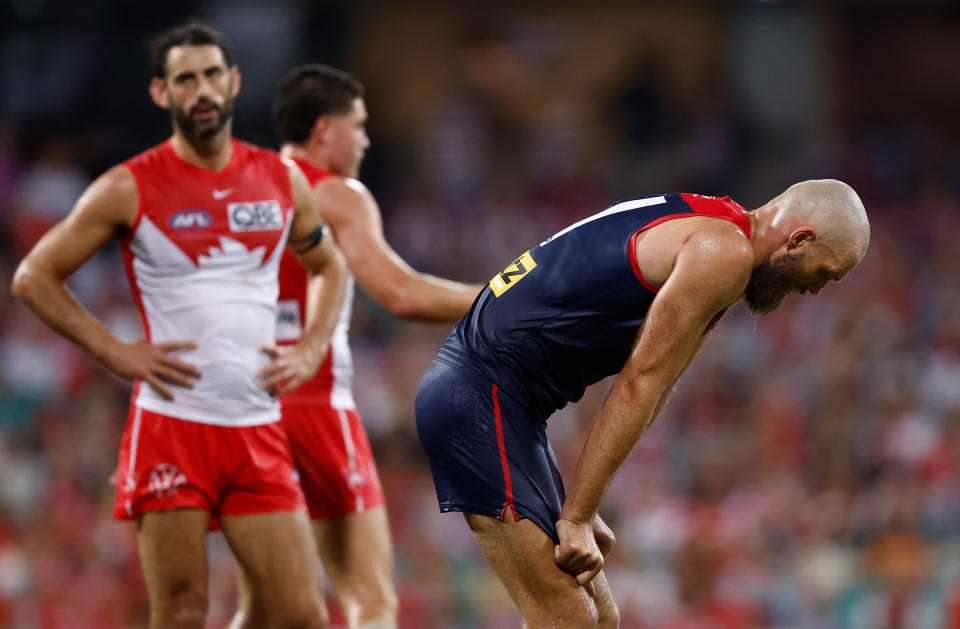 Brodie Grundy and Max Gawn.