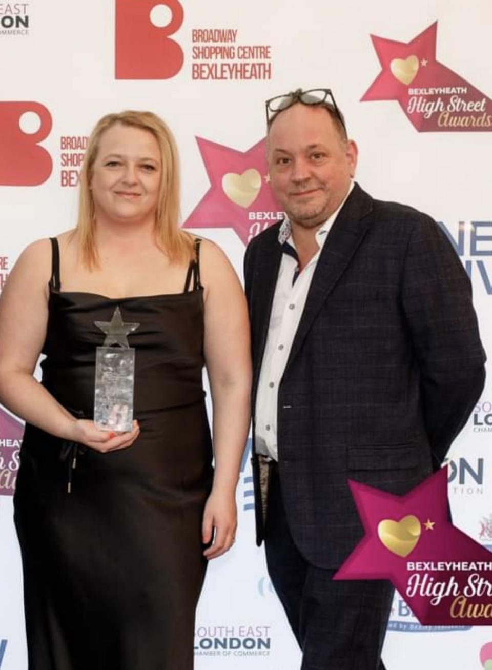 News Shopper: Tracy and Dave's business was recognised for its family roots and engagement with the local community