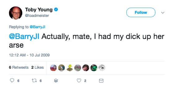 Toby Young tweet 3