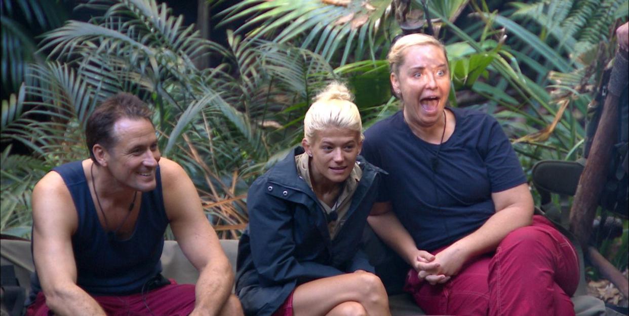 nick pickard, danielle harold, josie gibson on i'm a celebrity