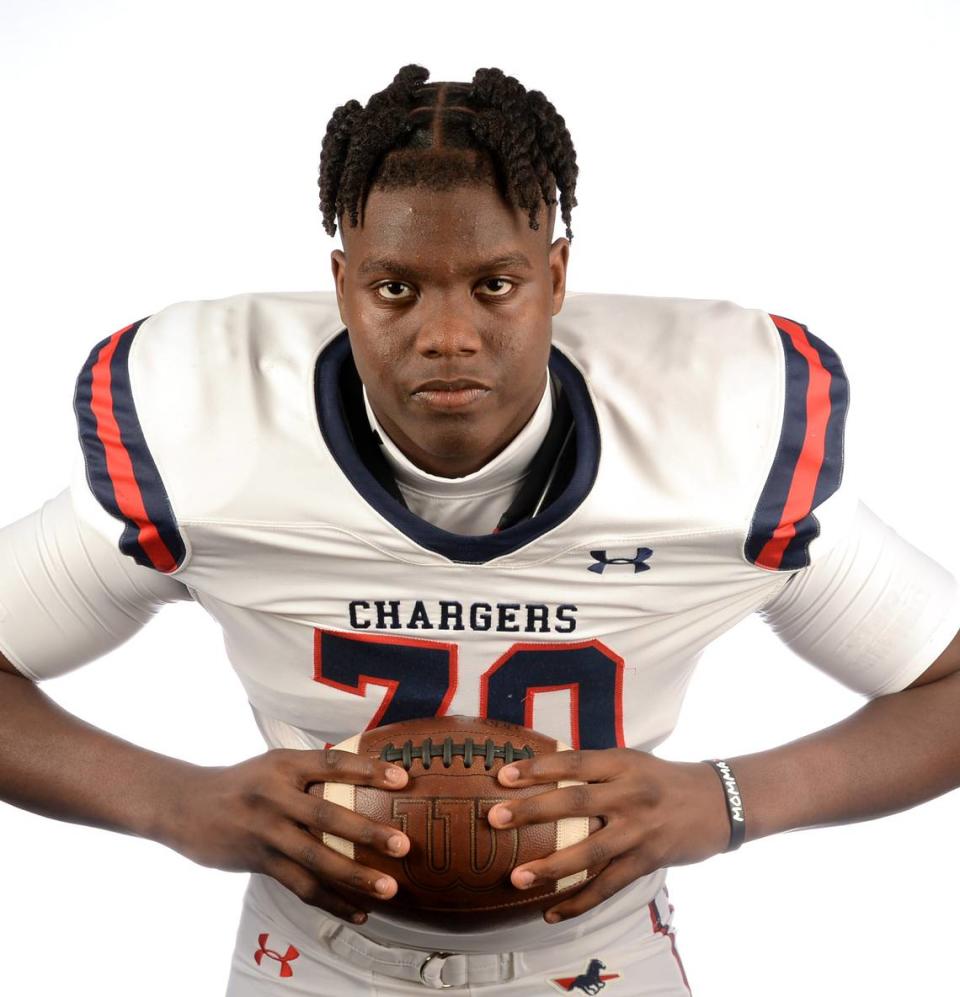 Providence Day Chargers David Sanders on Wednesday, December 14, 2022.