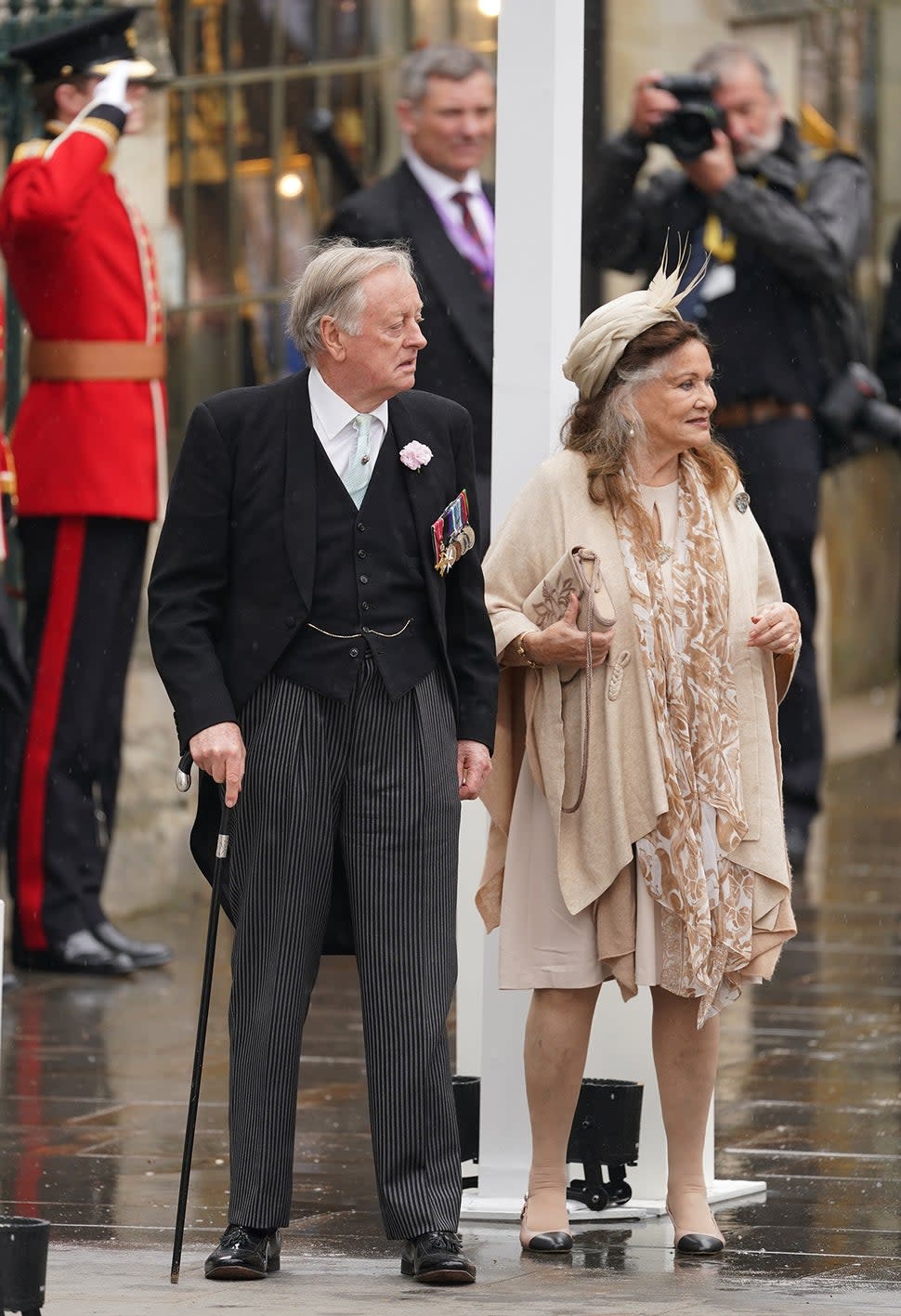 Andrew Parker Bowles at Coronation