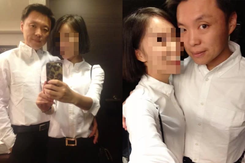 <cite>趙天麟與中國女甚至在旅館內拍照。（圖／翻攝自白色正義聯盟臉書）</cite>