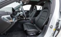 <p>The revised interior of the second-generation Panamera is a step forward from the inscrutable blizzard of buttons that plagued the previous version, although it's still no exemplar of ergonomic excellence.</p>