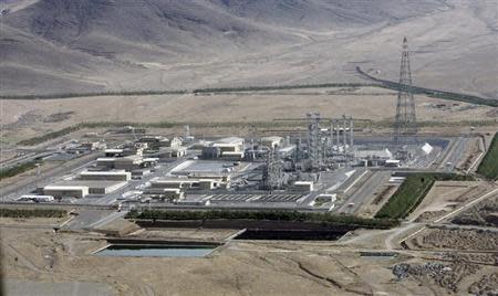 A view of the Arak heavy-water project 190 km (120 miles) southwest of Tehran August 26, 2006. REUTERS/ISNA/Handout