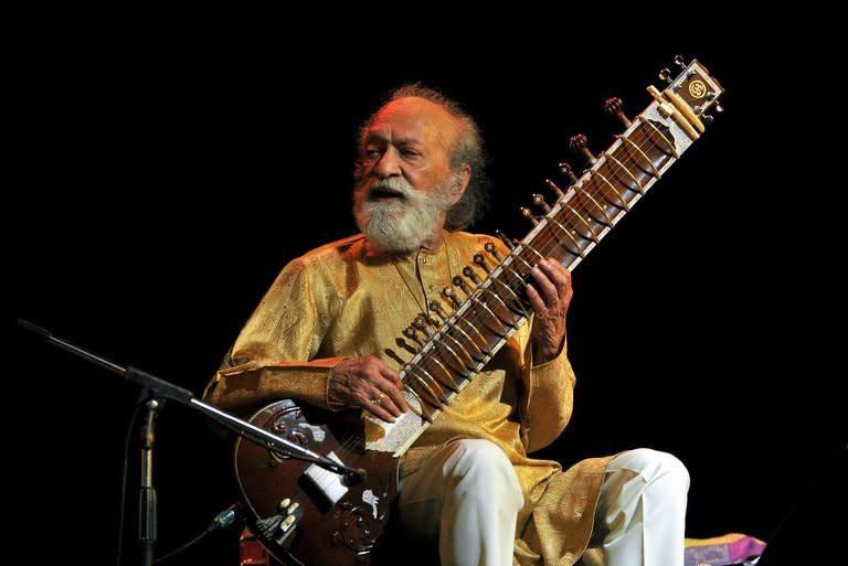 The legendary Indian sitar player Ravi Shankar (pictured in Bangalore on February 7, 2012), a major influence on Western musicians including The Beatles and the Rolling Stones, has died at the age of 92, according to his family