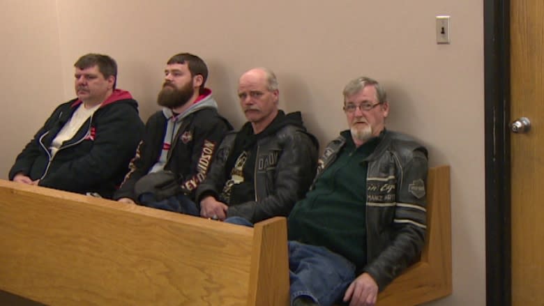Vikings Motorcycle clubhouses raided by police, 10 men arrested