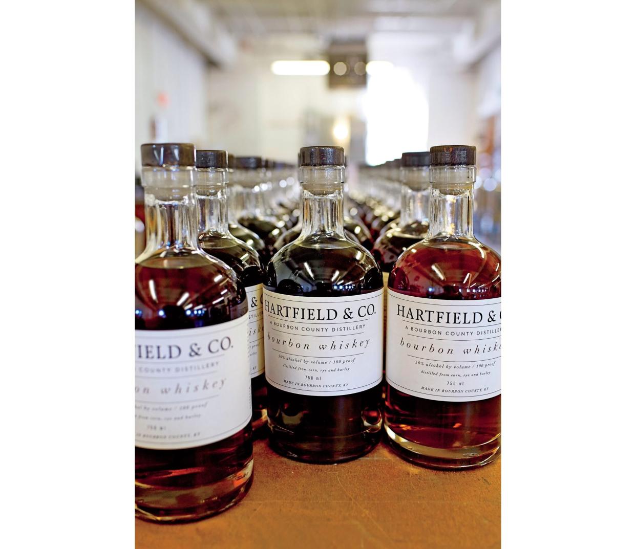 Hartfield &amp; Co. Bourbon Bottles