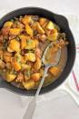 <p>Flavor tender pumpkin and tomatoes with a touch of curry powder in this tempting dish.</p><p><strong><a href="https://www.countryliving.com/food-drinks/recipes/a2994/curried-pumpkin-peas-recipe/" rel="nofollow noopener" target="_blank" data-ylk="slk:Get the recipe" class="link ">Get the recipe</a>.</strong></p>