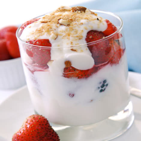 Greek yogurt parfait