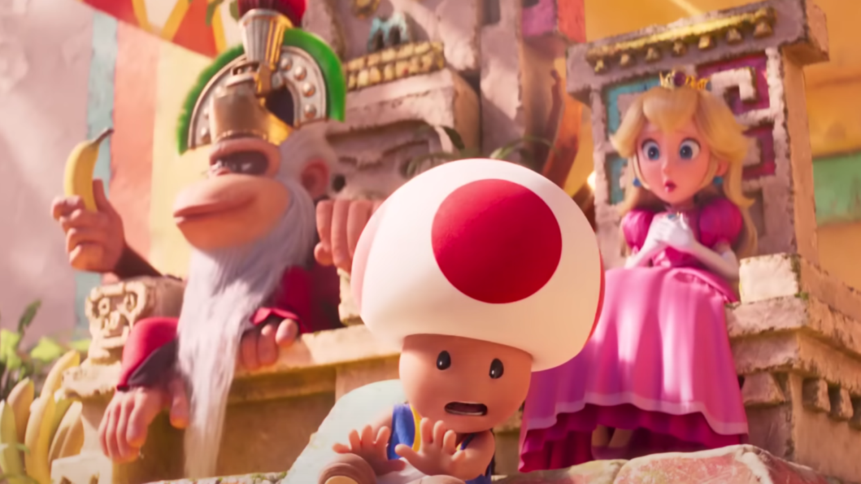 a screenshot from the super mario bros movie