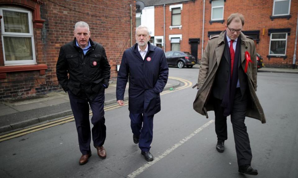 Jeremy Corbyn in Stoke