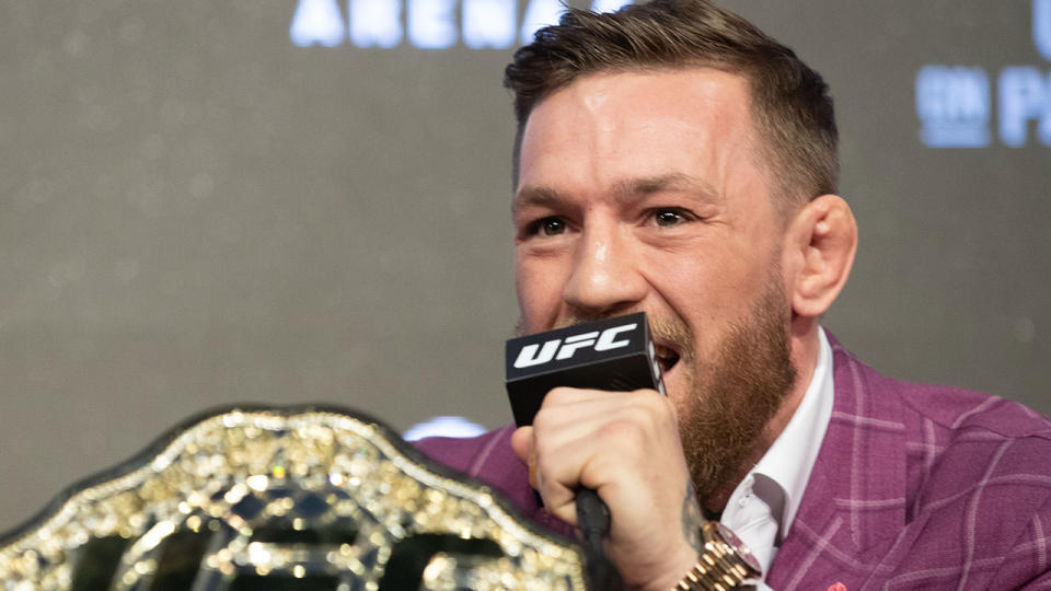 McGregor unloaded on the UFC about their decision. Pic: Getty