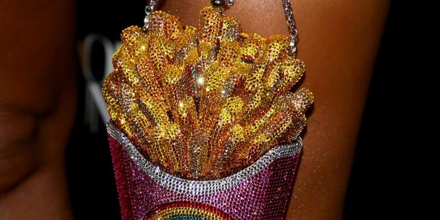 Are You Hungry for Kim Kardashian's Sparkly French Fry Purse?, FN Dish -  Behind-the-Scenes, Food Trends, and Best Recipes : Food Network